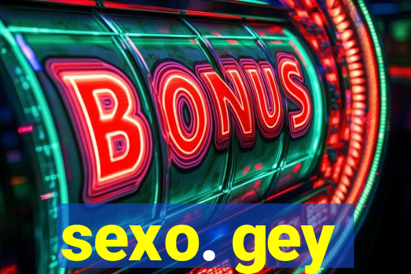 sexo. gey